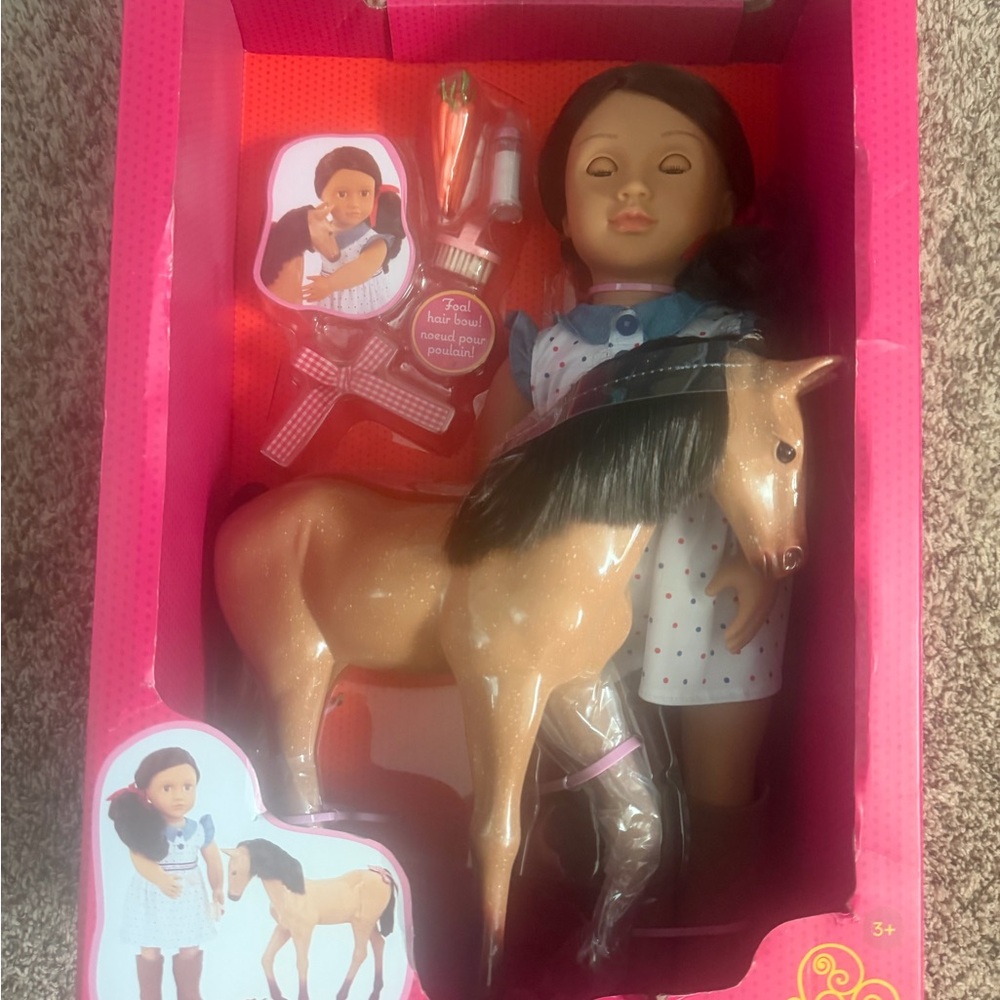Our Generation Daria doll Horse Set with Accessories